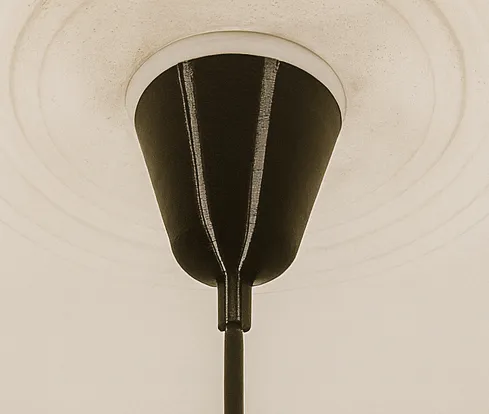 Cache de plafonnier pour suspension