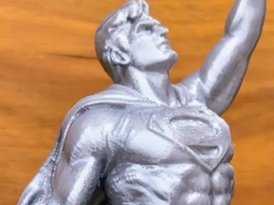 Man of Steel: A Childhood Dream, 3D Printed