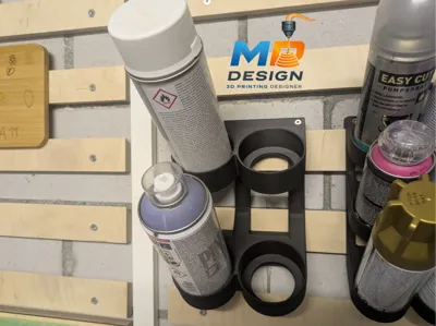 Spray Can Holder, large, for 4 Cans