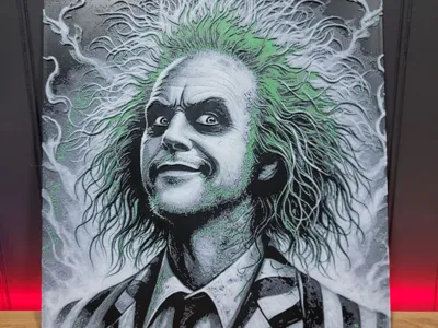 Beetlejuice Hueforge