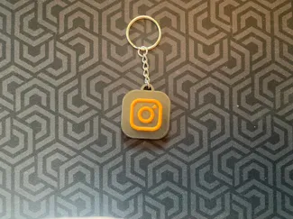 Instagram NFC Keychain