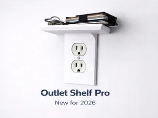 Outlet Shelf Pro ( 2 or 4 plug model)