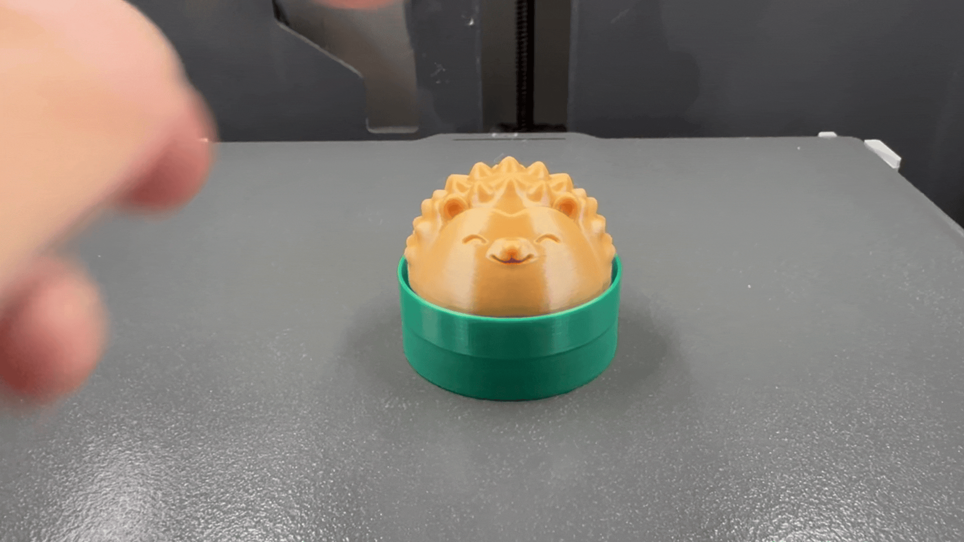 Happy Hedgehog Clicker Fidget