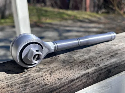 1/2" Craftsman Round Head Ratchet Wrench