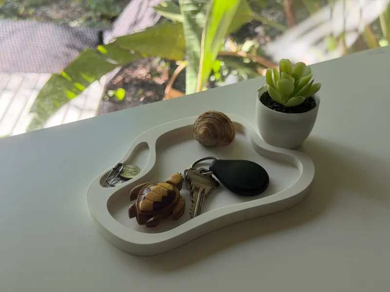 Minimalist Organic Catchall Tray