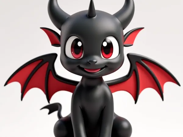 Petit diable mignon