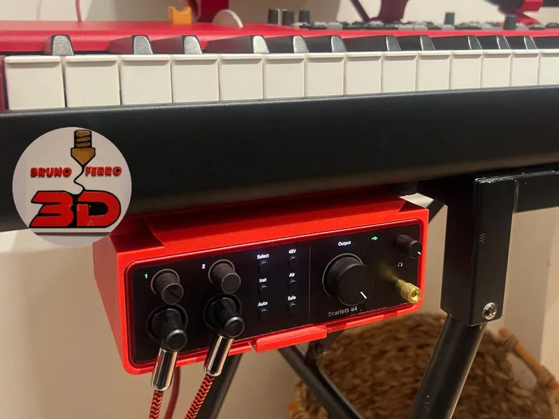 drawer for use on a NORD piano Scarlett 4i4