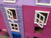 Hinged windows that open and close
