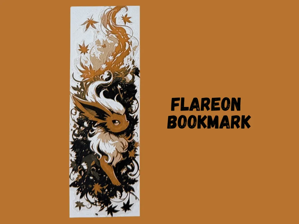 Flareon - Pokemon Bookmark - 2025 Year of Eevee