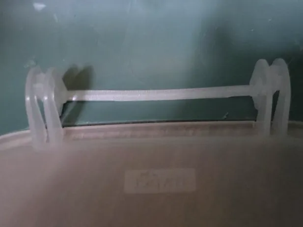 Hinges for the cat litter box door