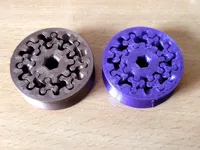 Fidget engrenage planétaire à trois dents — photo 1
