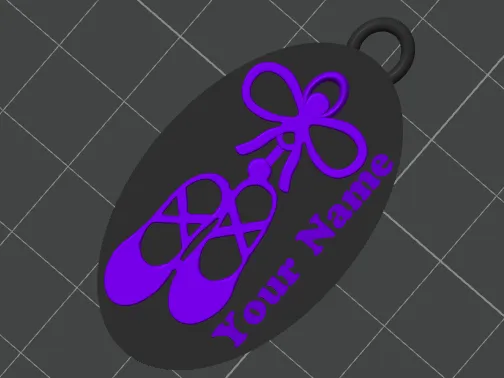 Ballerina Keychain Remix 