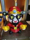 18cm tall, fully separated parts