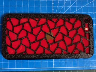 iPhone SE2 Phone Case TPU pentagonal_plane_filling
