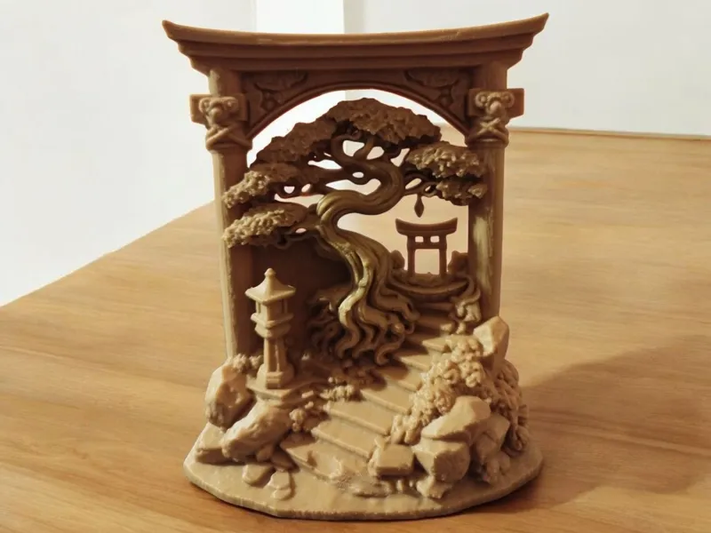 Bonsai Gate — Whispering Garden