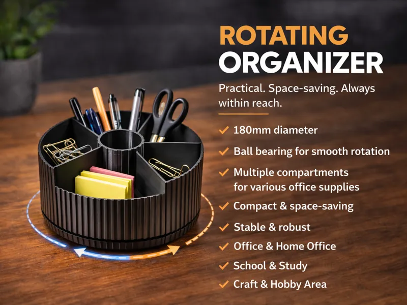 Drehbarer Organizer