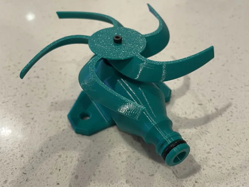 Water Sprinkler with Gardena End