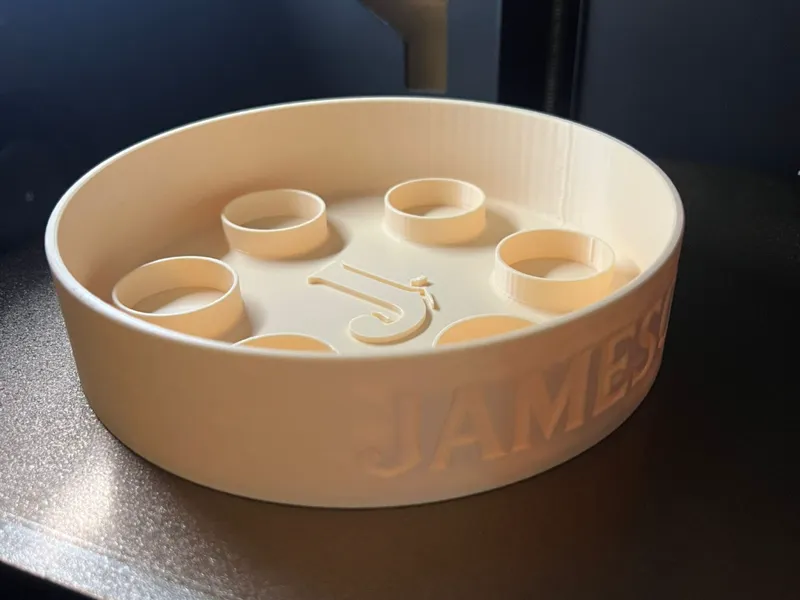 Jameson shot glasses tray