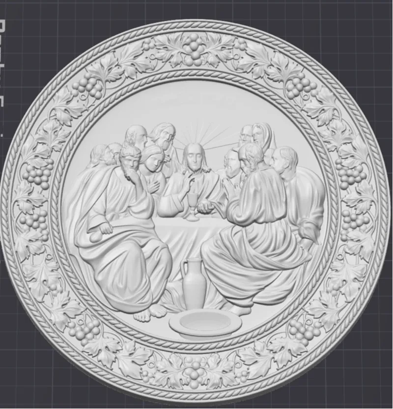 Last Supper Plate