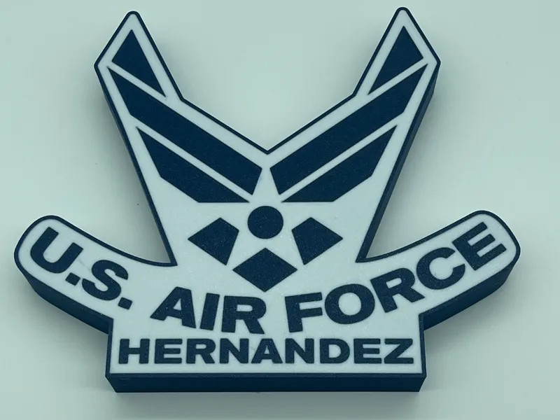 U.S AIRFORCE CUSTOM LIGHT BOX