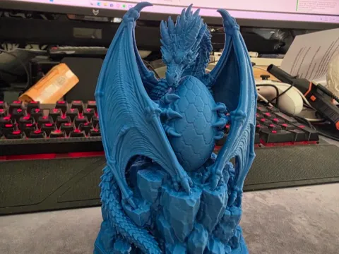 Adorno temático: Dragon avec son oeuf 3 — referencia de MakerWorld