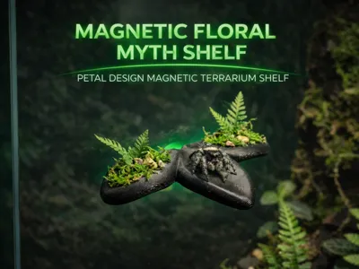 Magnetic Floral Myth Shelf