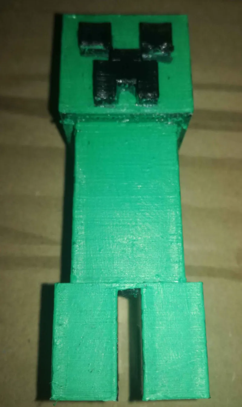 Minecraft Creeper Keyring