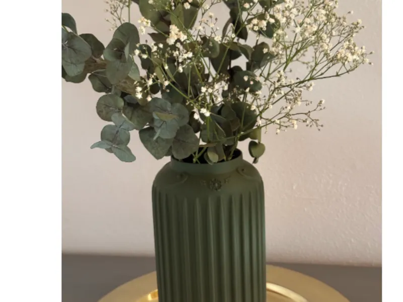 Vase mit Ornament Wasserdicht
