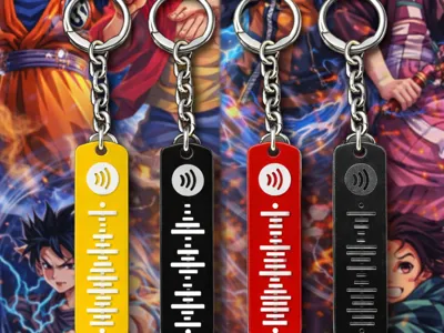 Keychain Spotify Anime Song