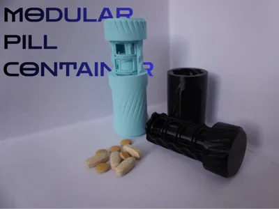 Modular Pill Container