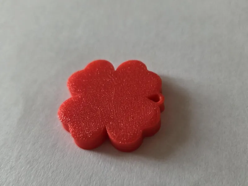 clover with hearts keychain-brelok serc koniczyna