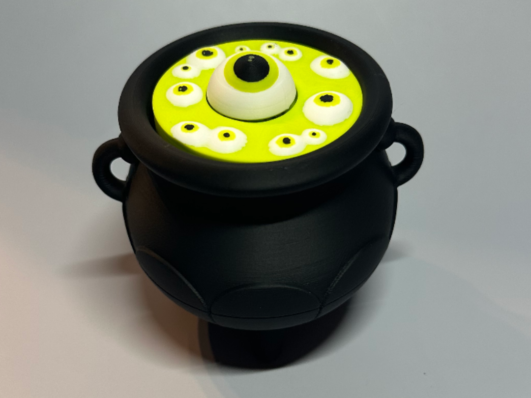 Witch Cauldron Double Clicker Multicolor 