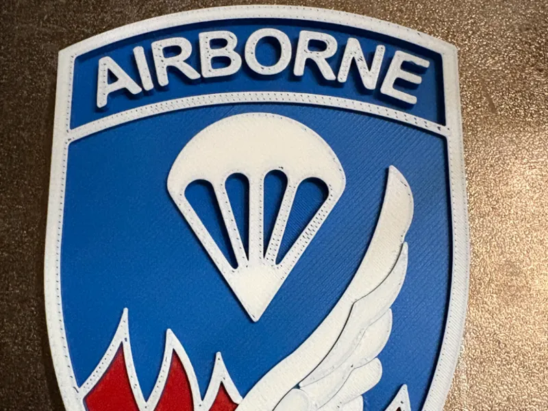 187TH Infantry Regiment Airborne Unit Patch Magnet