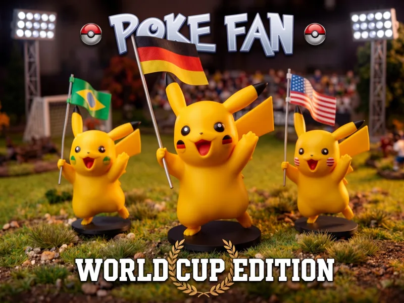Fan Pikachu World Cup Edition