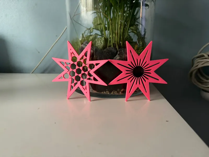 Star Lattice Ornament, Pattern Generator