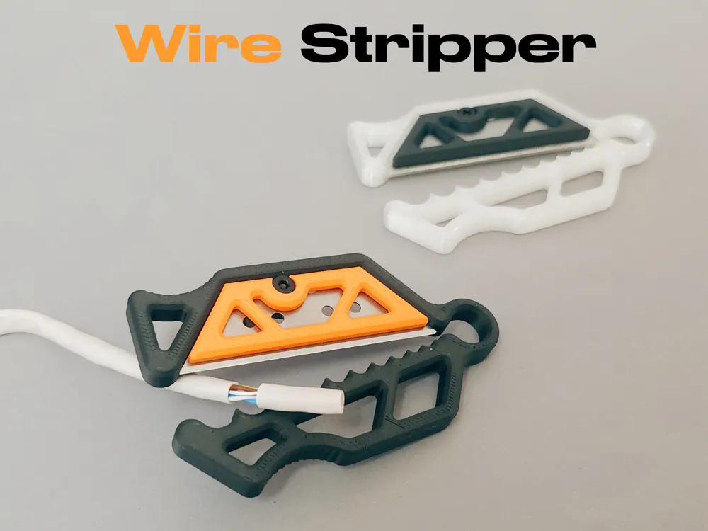 Wire Stripper Tool - Tools - PLA - 3D printed product