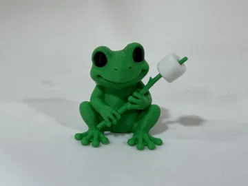 Letrero o emblema decorativo: Frog Campsite Critter — vista de referencia 3