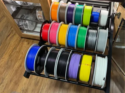 Cabinet Filament Storage Rack