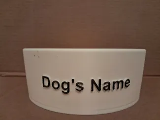 Customizable Pet Food/Water Bowl