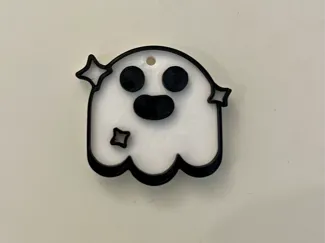 Brawl Stars Ghost key chain