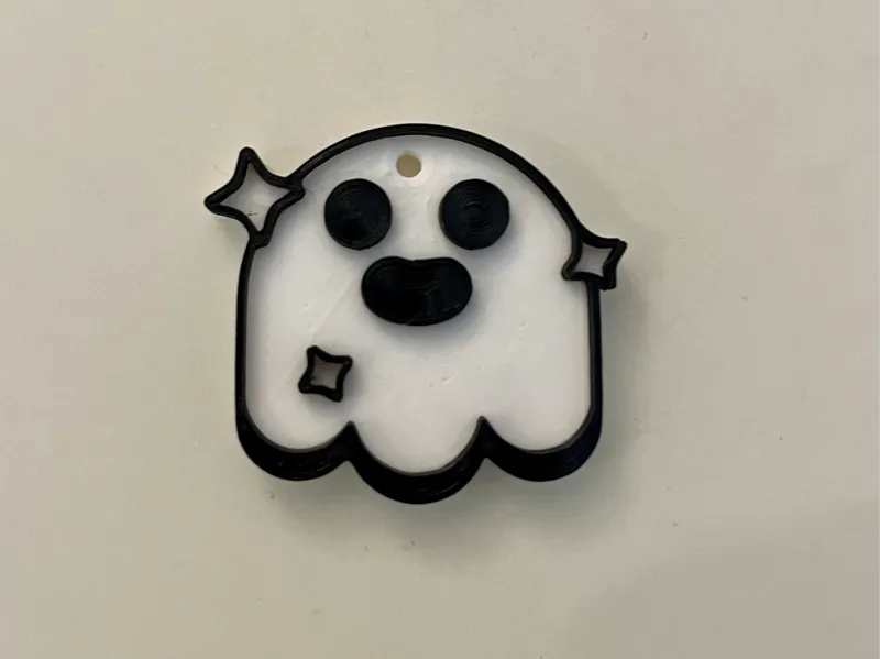 Brawl Stars Ghost key chain