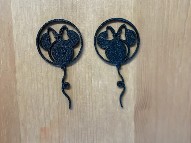 Minnie mouse earrings