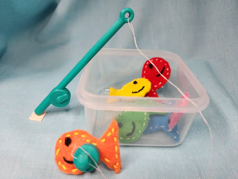 Cute Magnet Fishing Pole