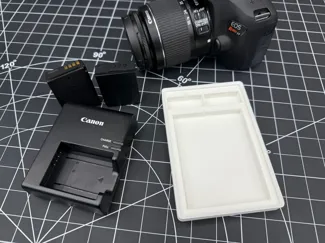 Gridfinity 3x2 for Canon LP-E10 & LC-E10 charger