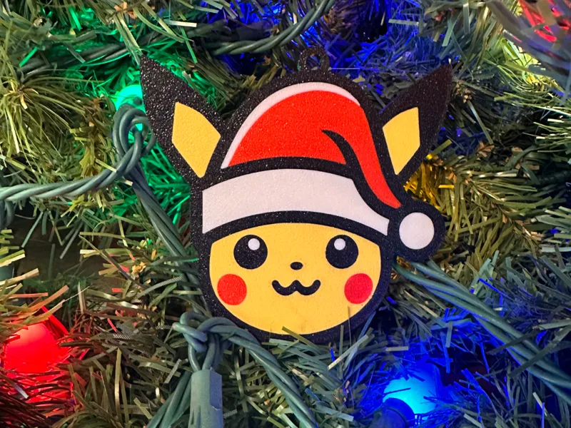 Pikachu Christmas Ornament