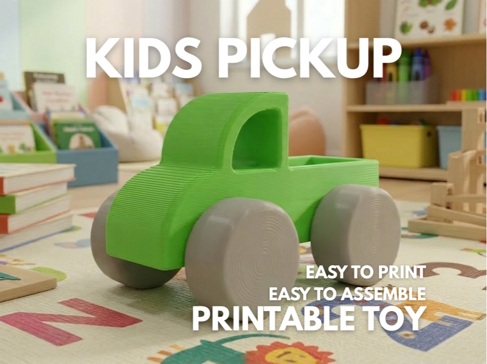 KIDS PICKUP| Minimalist & Easy Print
