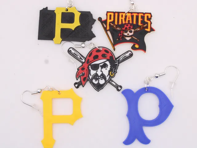 Pittsburg Pirates Earrings