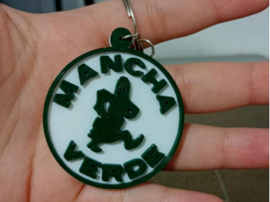 Chaveiro mancha verde (AMS)