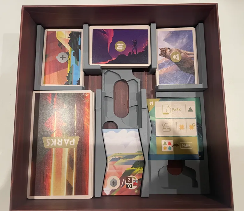 Parks Board Game Organizer