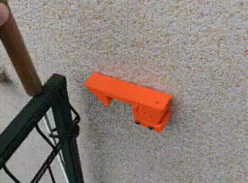 Passive Gate Latch with stop and block possibility